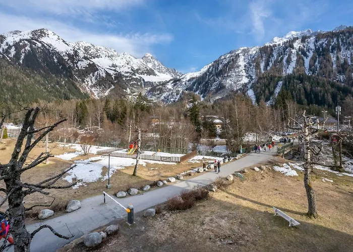 Appartement Fontanes - Duplex 200m Grands Montets Balcon Vue Parking Chamonix